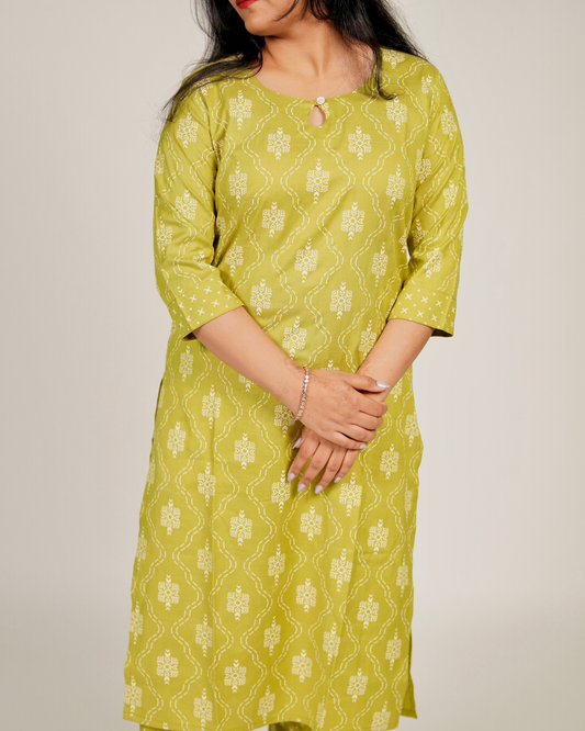 CASUAL KURTA SET